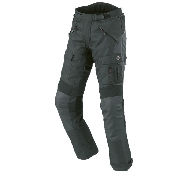 Büse heren motorbroek "Bormio" zwart/grijs