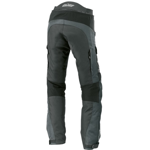 Büse heren motorbroek "Bormio" zwart/grijs foto 2