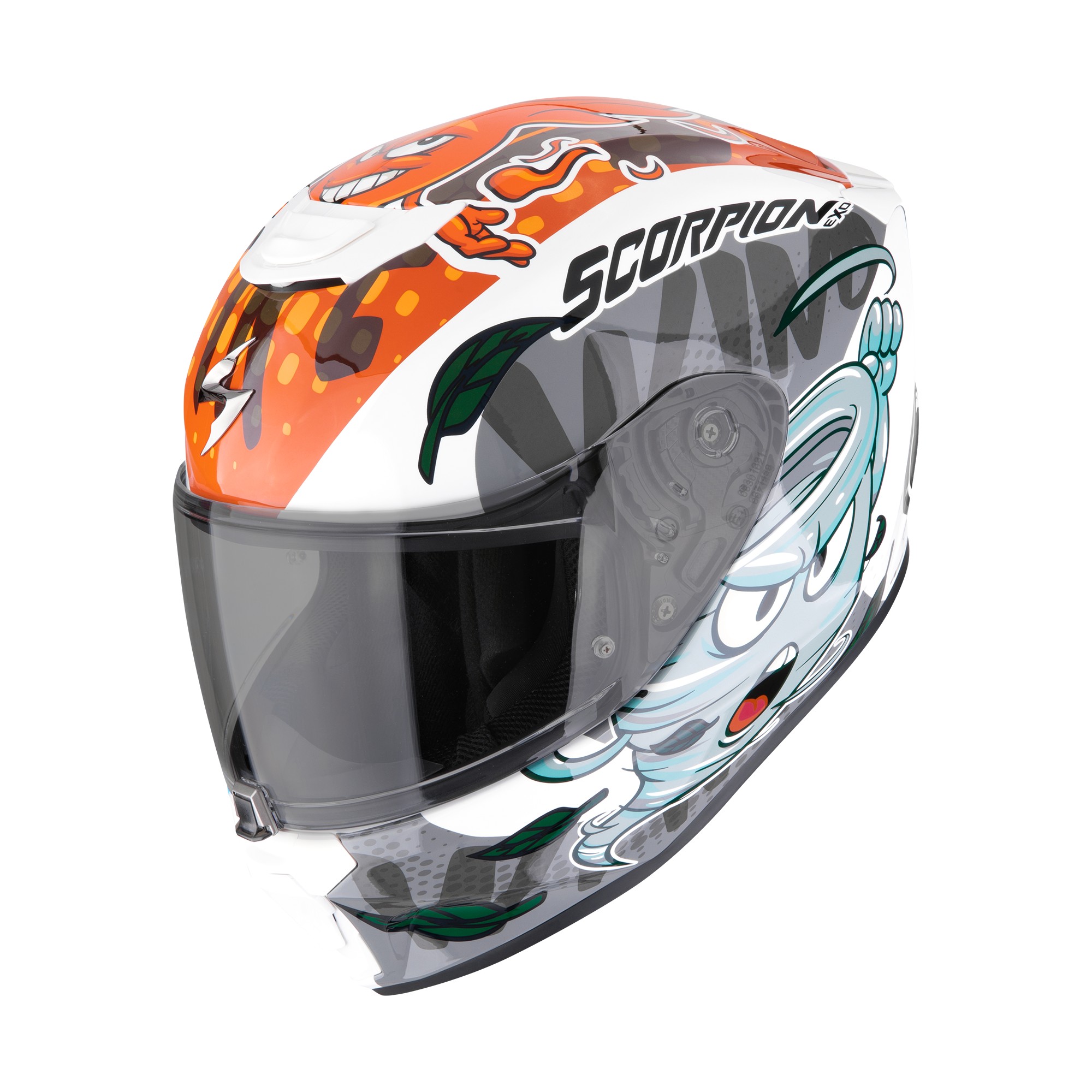 Scorpion Exo-JNR air - wit /blauw /oranje