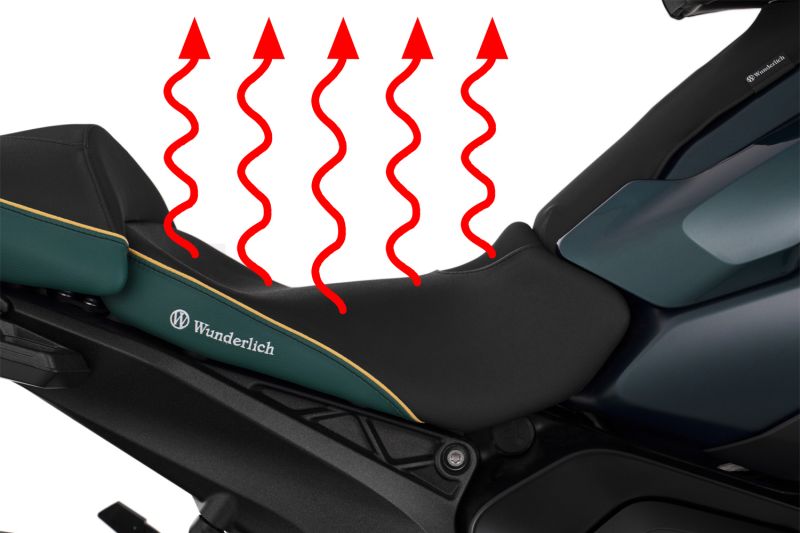 Wunderlich  " AKTIVKOMFORT " Buddyseat 1300 GS - Laag foto 2