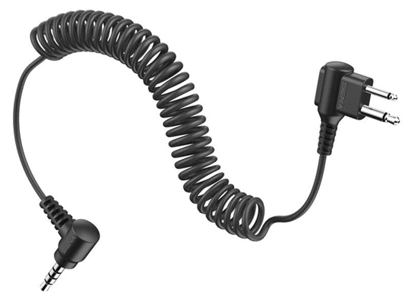 2 WAY RADIO CABLE MOTOROLA TWIN PIN