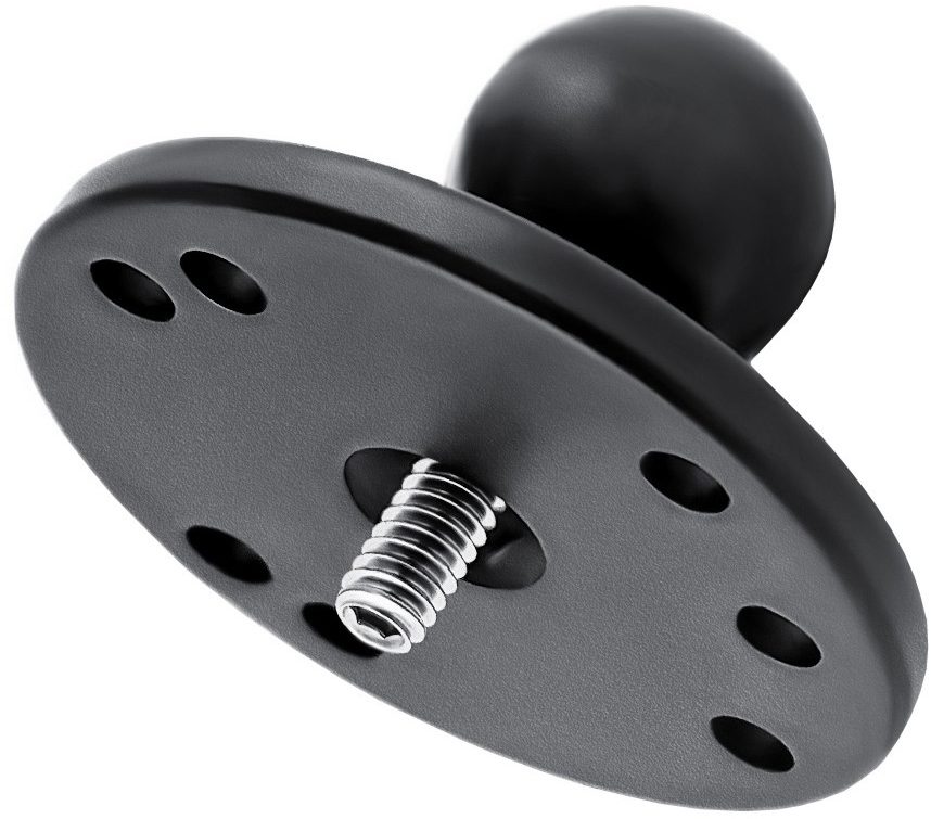 2.5" ROUND BASE1" BALL & 1/4-20THREAD