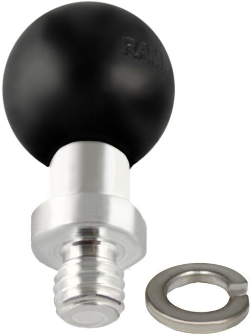 BALL CONNECTED TO 3/8 THREATED 1" BALL foto 2