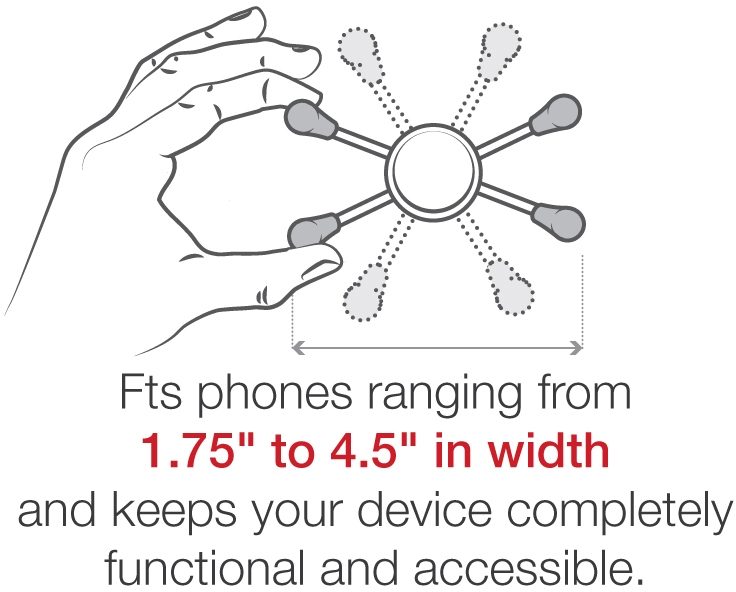 X-GRIP LARGE PHONE WITH SNAP-LINK foto 2
