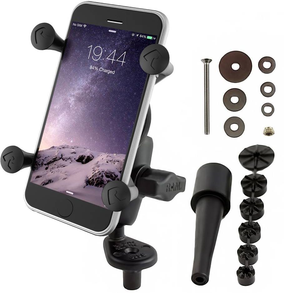 RAM STEM MOUNT SHORT ARM & X-GRIP SMALL