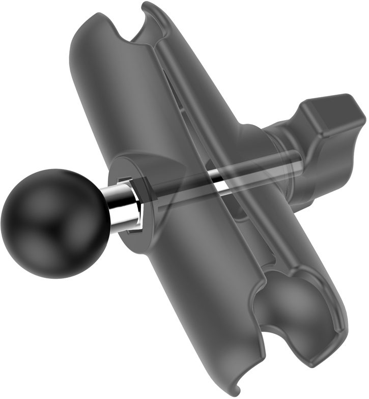 RAM BASE W/1/4"-20 HOLE HEX & 1" BALL