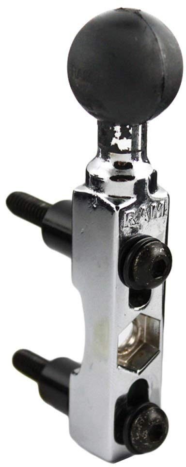 CHROME RAM CYCLE HANDLEBAR BASE W/1 BALL