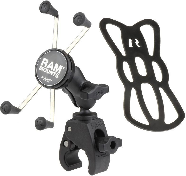 RAM X-GRIP W/TOUGHCLAW SHORT ARM