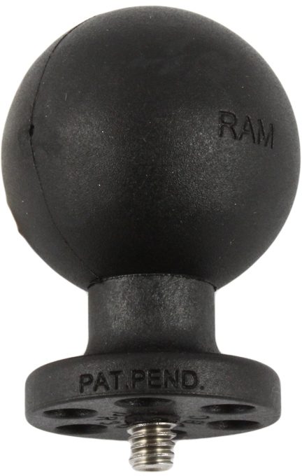 RAM SMALL ROUND BASE 1/4"-20 THR