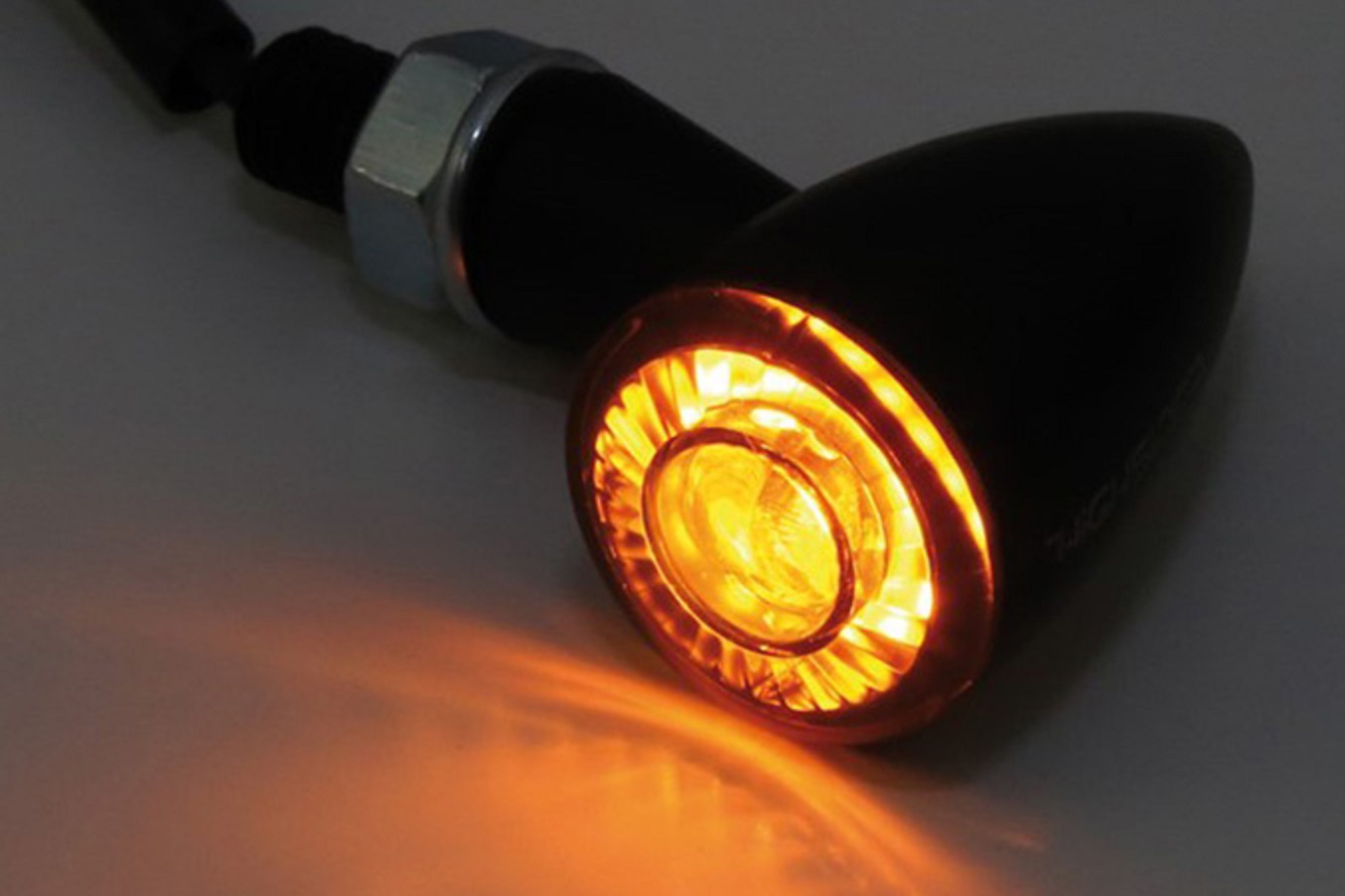 Wunderlich BMW R 18 HIGHSIDER LED-achterlicht, remlicht, knipperlicht apollo bullet - set - zwart foto 4