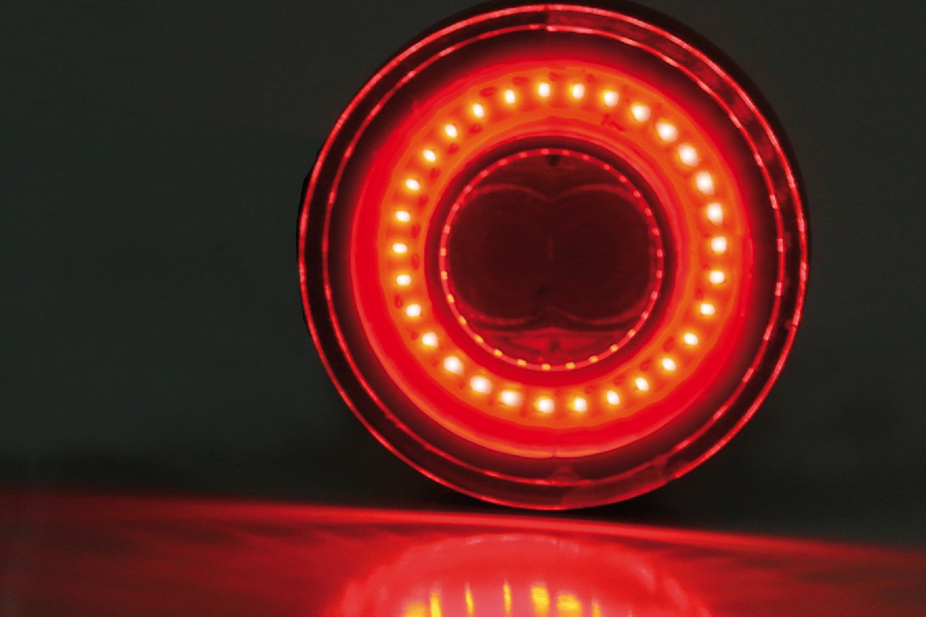 Wunderlich BMW R 18 HIGHSIDER LED-achterlicht, remlicht, knipperlicht apollo bullet - set - zwart foto 5