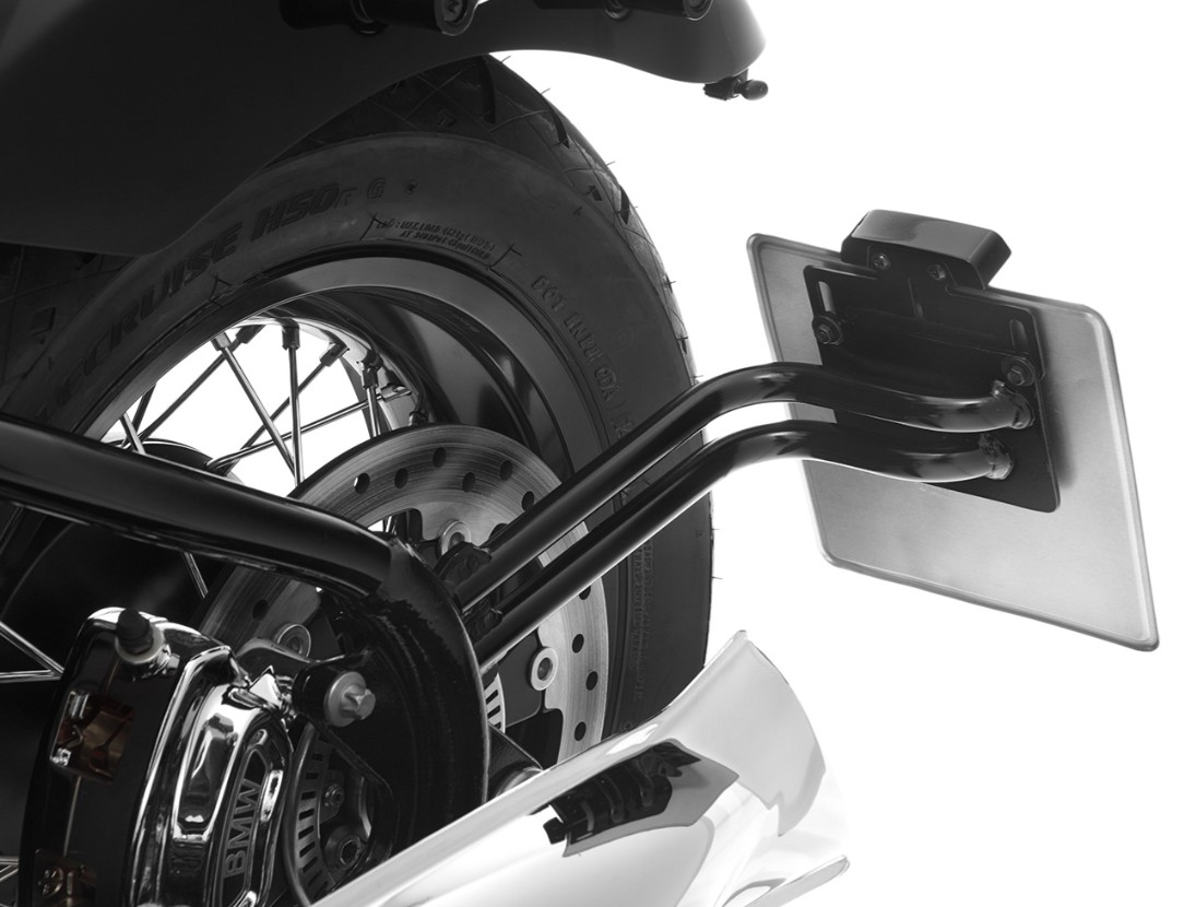 Wunderlich BMW R 18 Zij-kentekenplaathouder - zwart