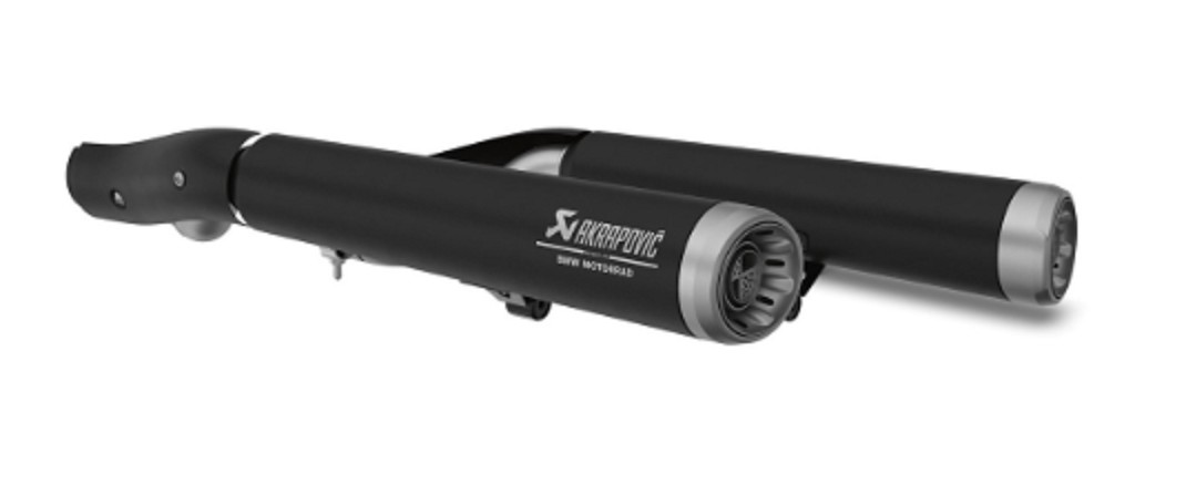 BMW  Set sporteinddemper zwart Akrapovic
