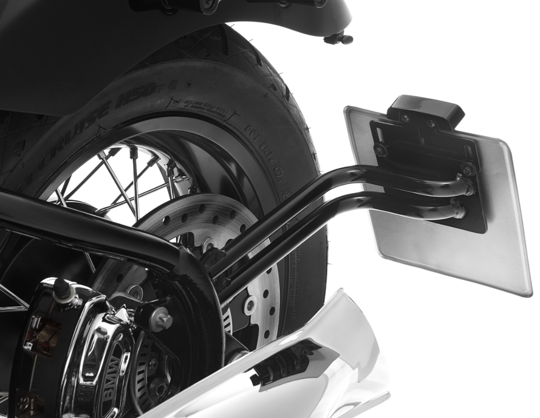 Wunderlich BMW R 18 kentekenplaathouder laag met knipperlichtsteun - M5 of M8 aansluitschroefdraad - foto 3