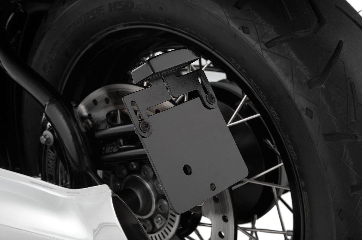 Wunderlich BMW R 18 kentekenplaathouder laag met knipperlichtsteun - M5 of M8 aansluitschroefdraad - foto 4