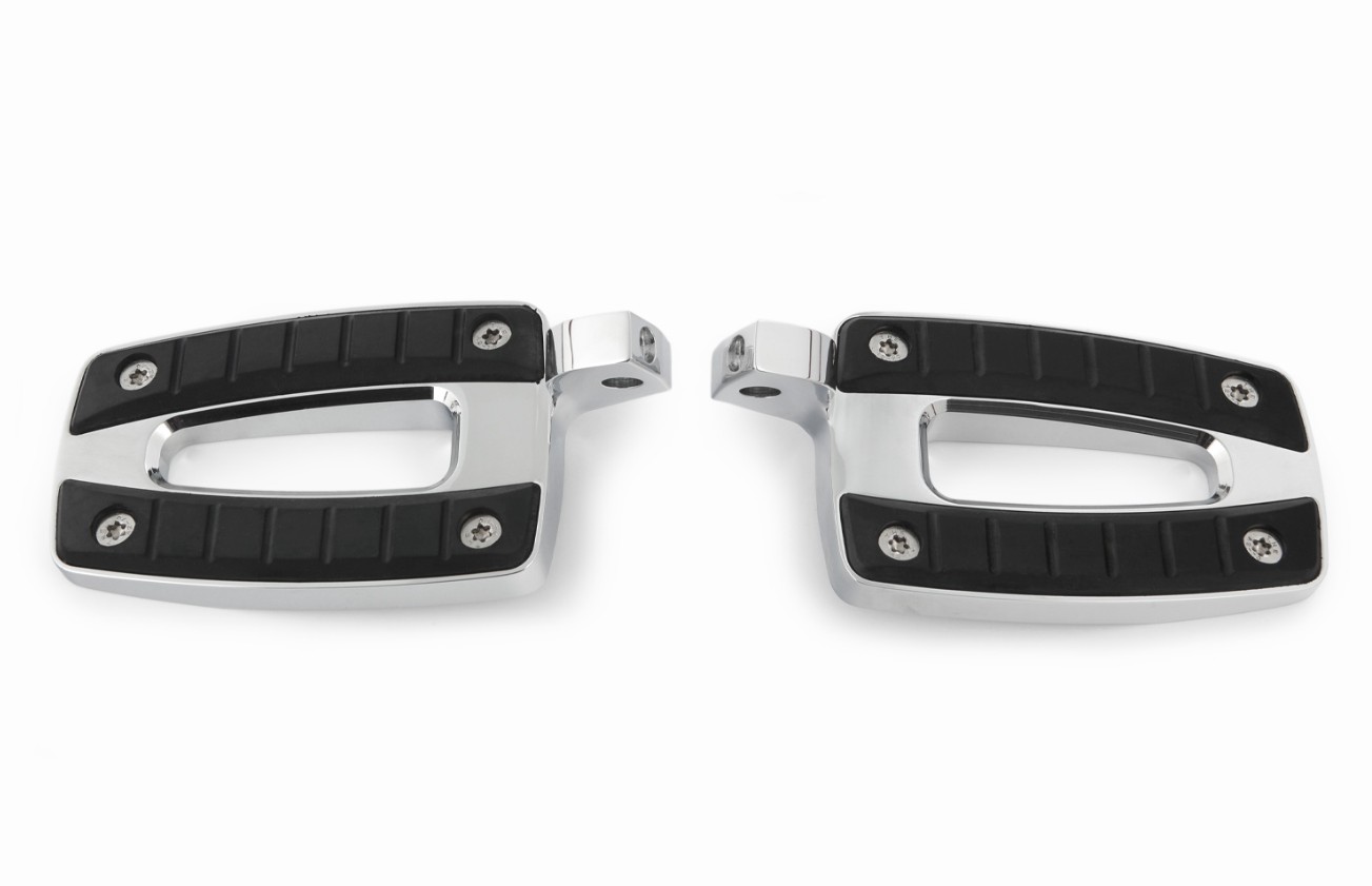 Wunderlich R18 Lage voetensteun set ERGO-COMFORT - voor modellen zonder treeplank - zwart of chroom foto 10