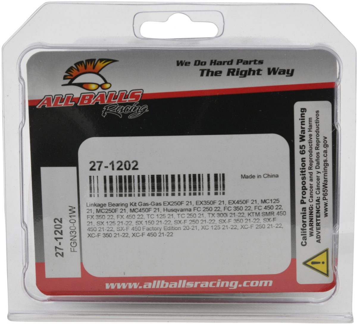 LINKAGE BEARING KIT 27-1202 foto 3