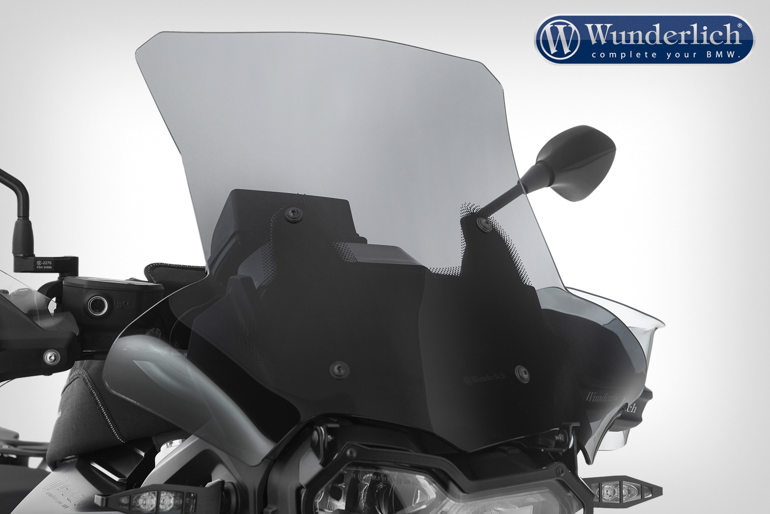 Wunderlich Windscherm Marathon F 750/850 GS grijs foto 2