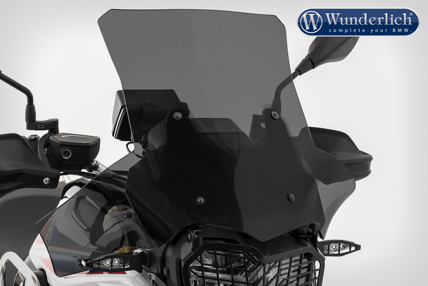 Wunderlich Windscherm Extreme F 750/850 GS grijs foto 2