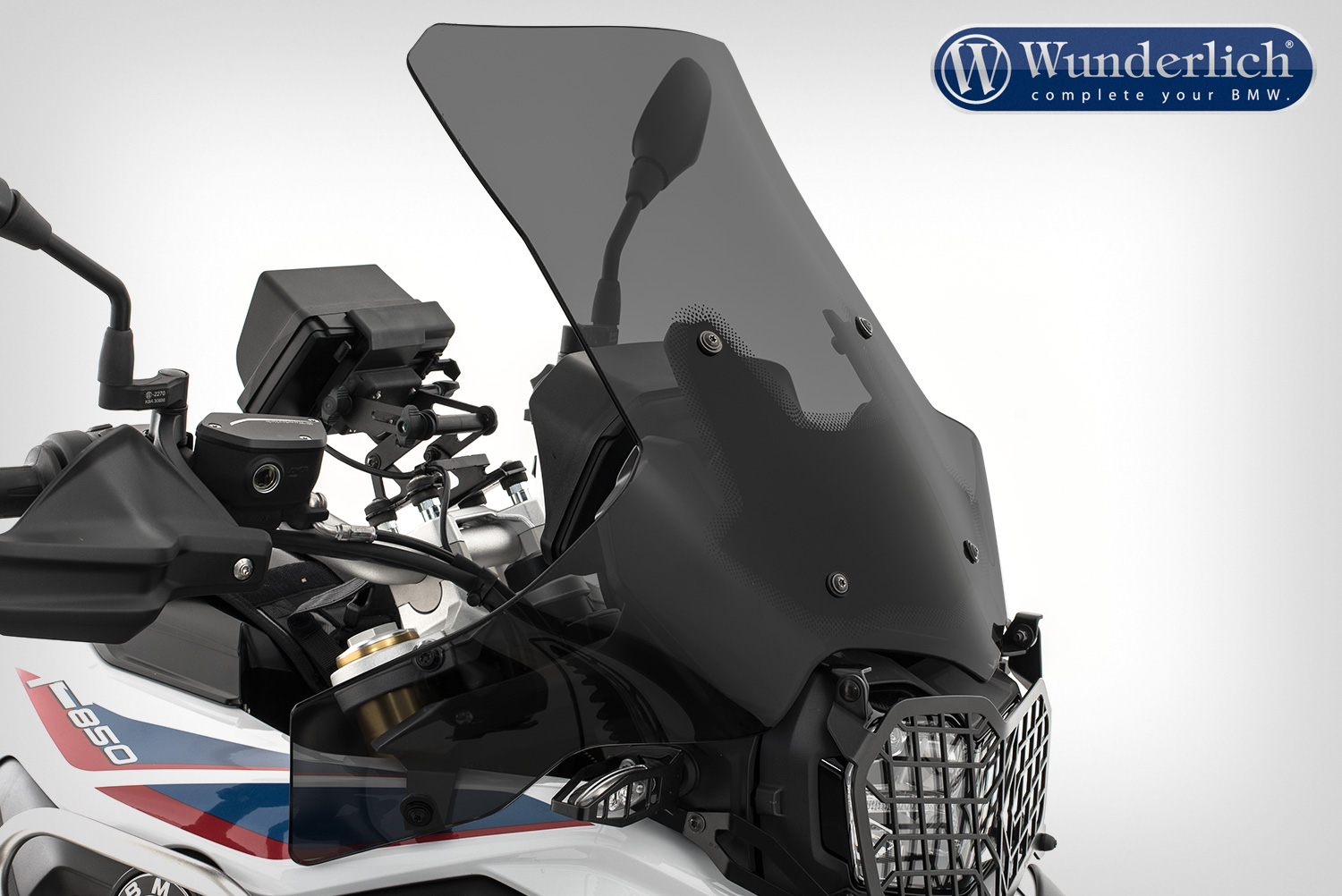 Wunderlich Windscherm Extreme F 750/850 GS grijs foto 3