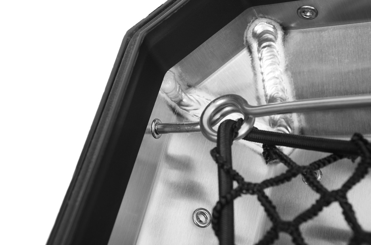 Wunderlich bagagenet voor aluminium zijkoffers foto 2