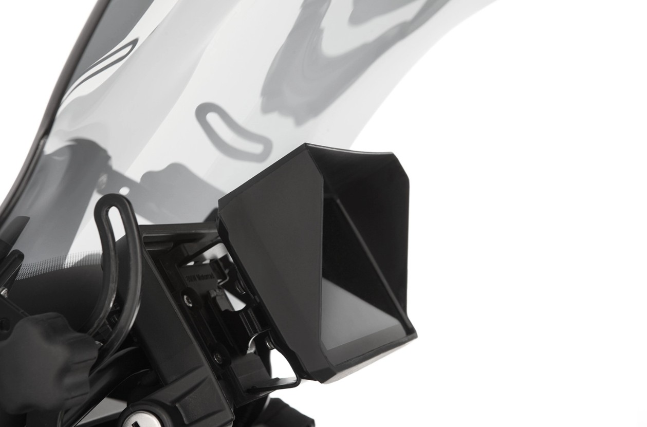 Wunderlich zonnescherm tegen verblinding GARMIN Zumo XT - zwart foto 2