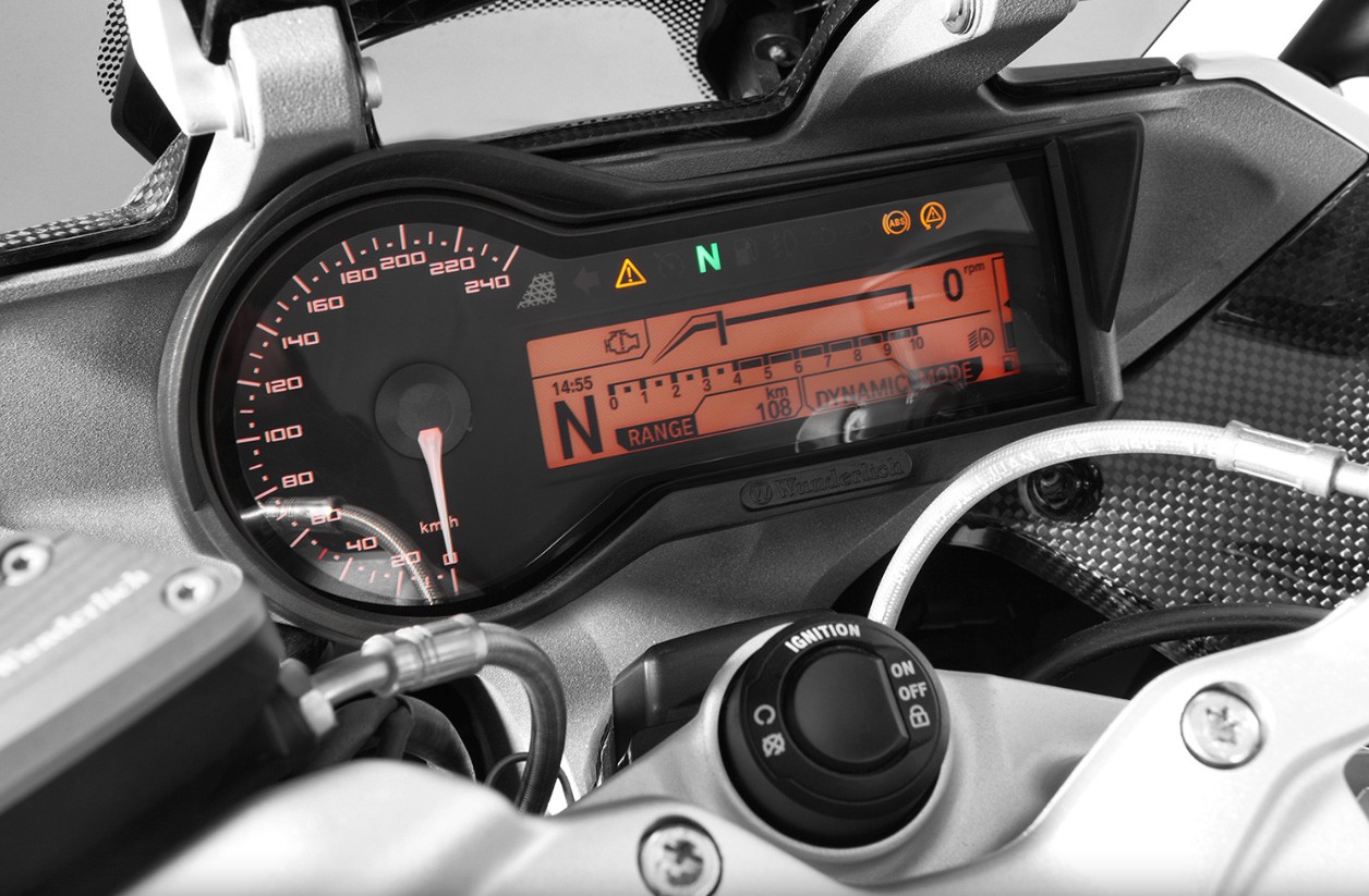 Wunderlich cockpit verblindingsschild - zwart.