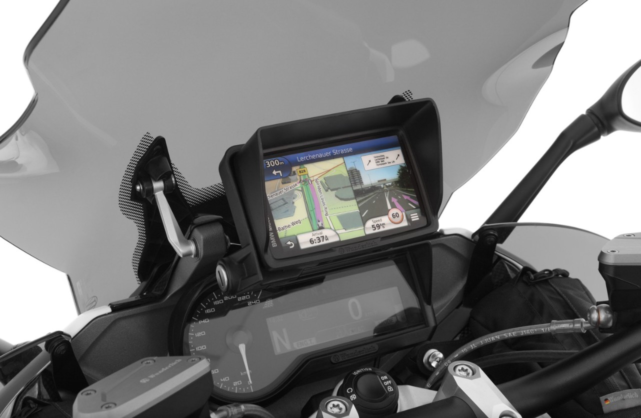 Wunderlich GPS houder voor Original Navigator - zwart.
