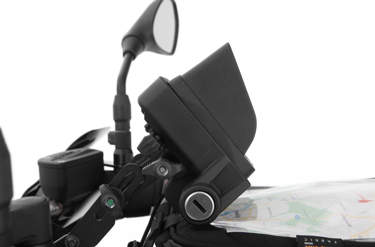 Wunderlich aanpassing voor originele GPS houder - zwart foto 4