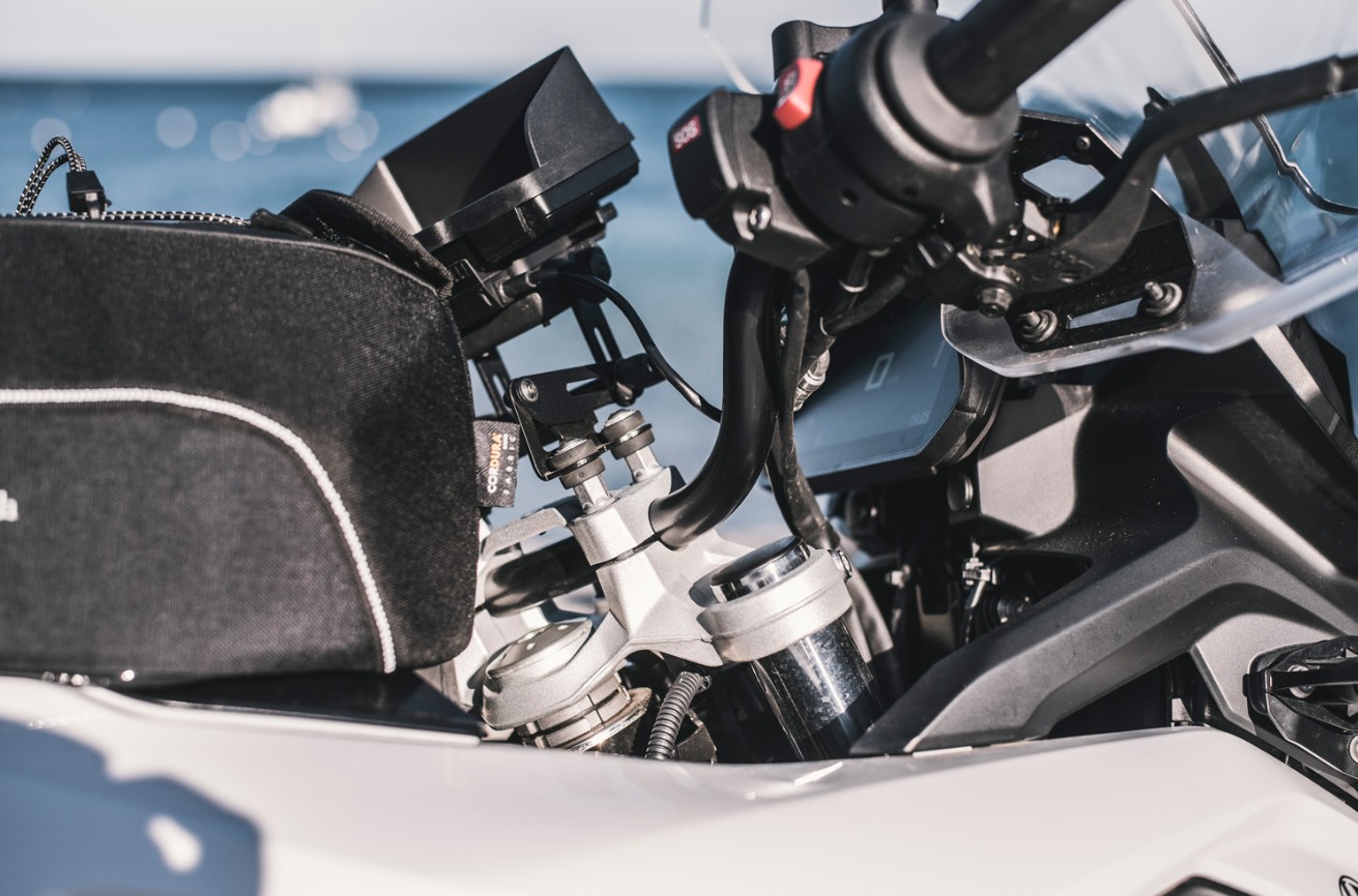 Wunderlich aanpassing voor originele GPS houder - zwart foto 8