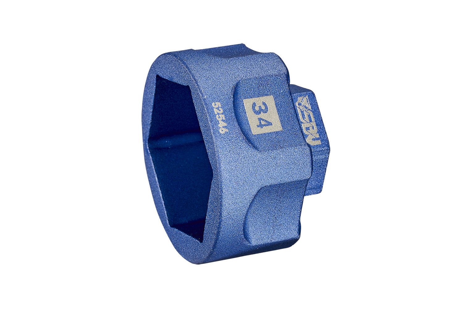 3/8" Aluminium Socket 34  mm 6-point SBV foto 2