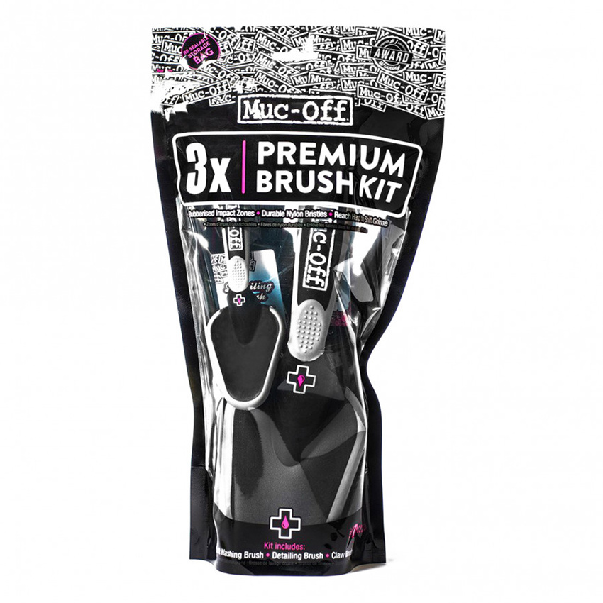 Muc-Off premium borstelset 3-delig foto 2