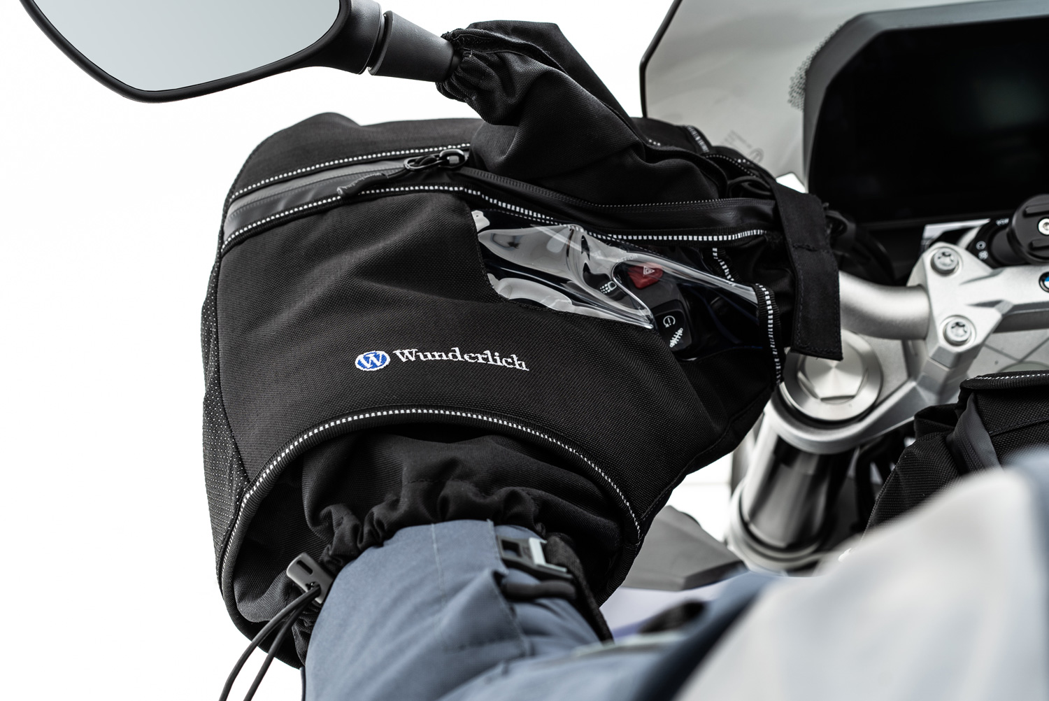 Wunderlich Handverwarming motor zwart foto 3