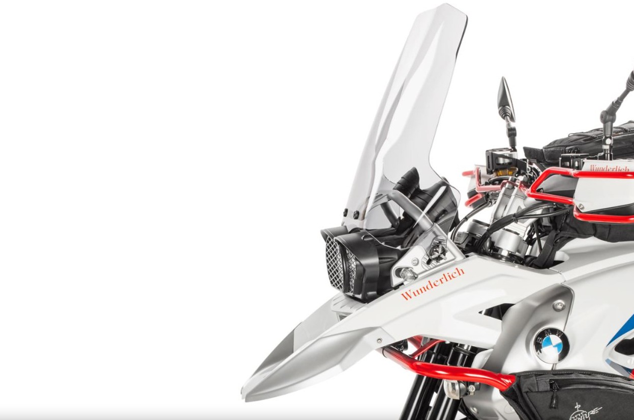 Wunderlich windscherm EXTREME II - transparant of rookgrijs foto 3