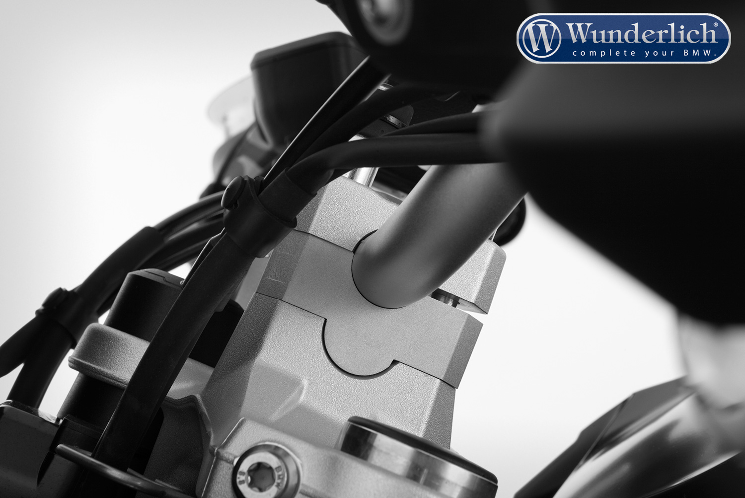 Wunderlich F 750 GS Stuurverhoger ERGO (bevestiging met navigatie) foto 3