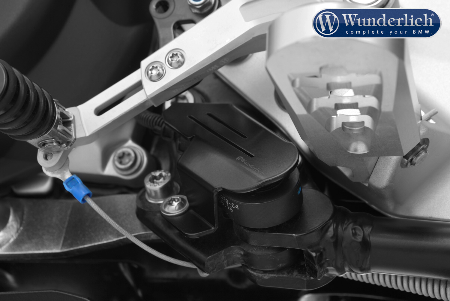Wunderlich F 750/850 Bescherming schakelaar zijstandaard