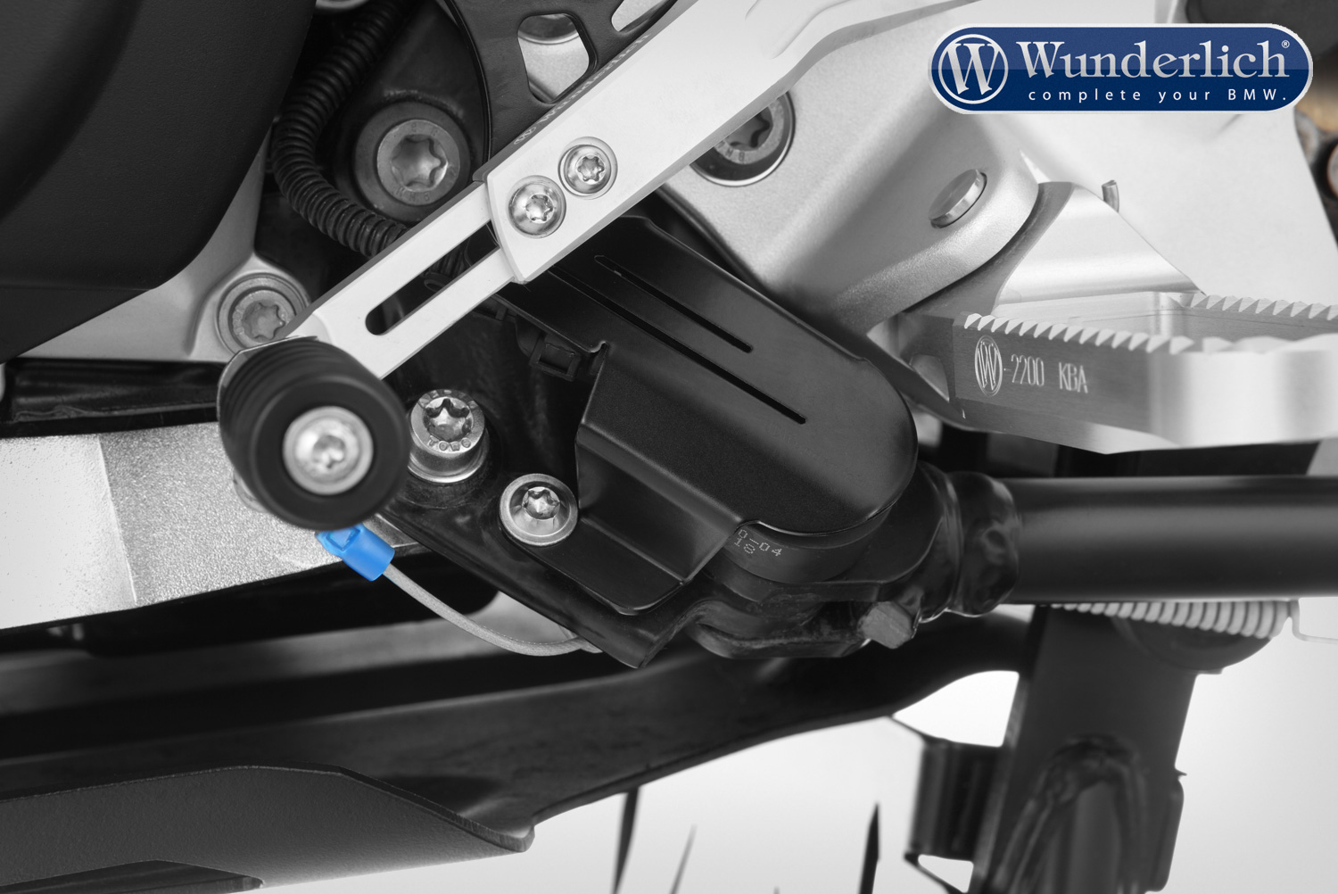Wunderlich F 750/850 Bescherming schakelaar zijstandaard foto 3