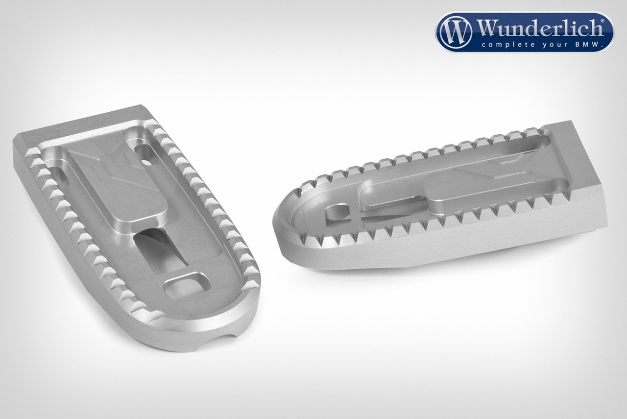 Wunderlich Vario-voetsteun EVO1 (paar) zilver