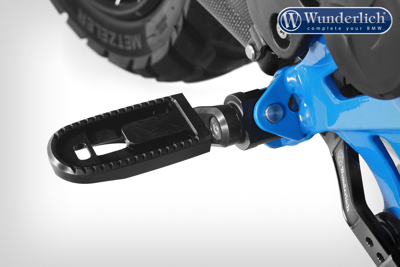 Wunderlich EVO1 adapter 23mm-zwart-paar