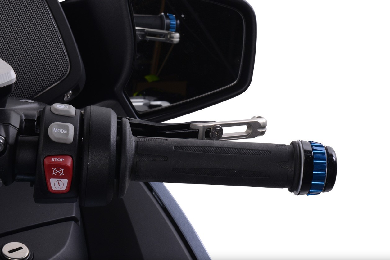 Wunderlich gasgreepvergrendeling CRUISE CONTROL , zwart
