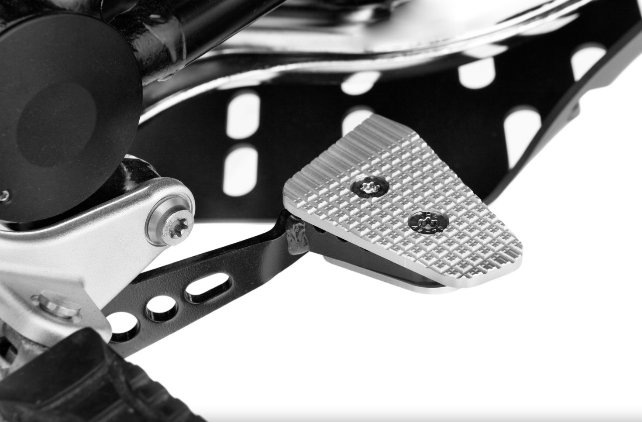 Wunderlich G 310 / nine T Rempedaal vergroting zilver