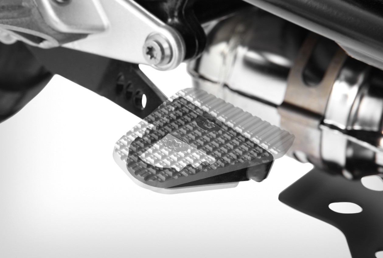 Wunderlich G 310 / nine T Rempedaal vergroting zilver foto 4
