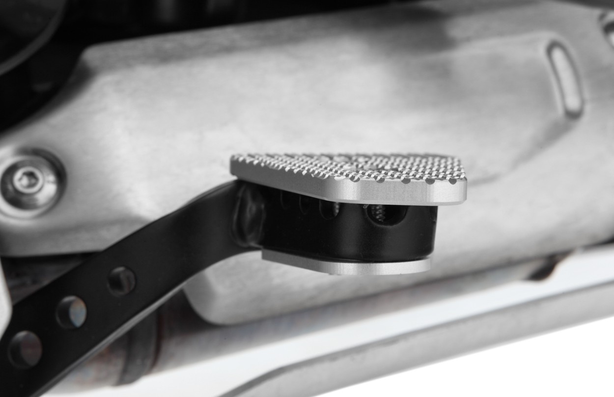 Wunderlich G 310 / nine T Rempedaal vergroting zilver foto 5