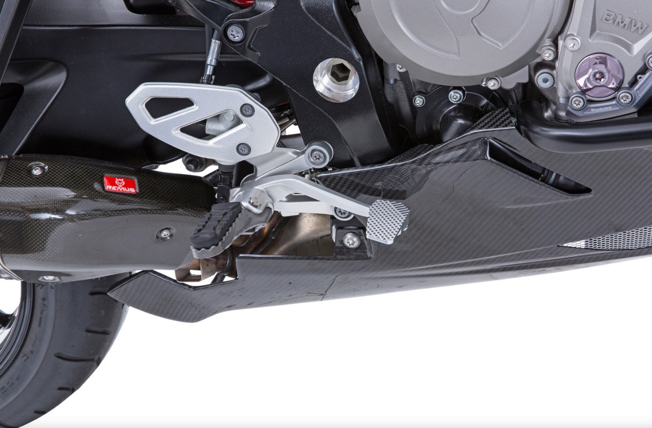 Wunderlich S 1000 XR Rempedaal vergroting zilver