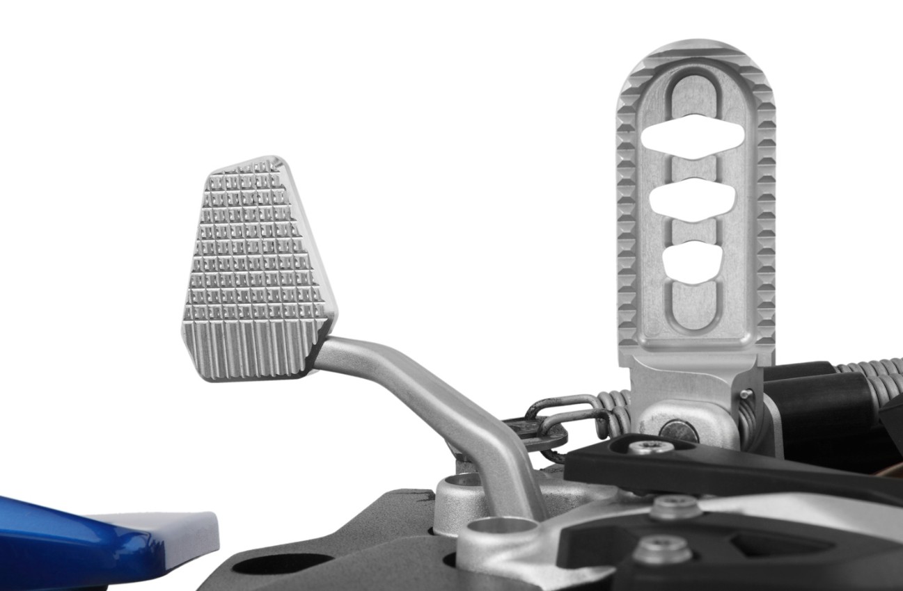 Wunderlich S 1000 XR 2020- Rempedaal vergroting zilver foto 4