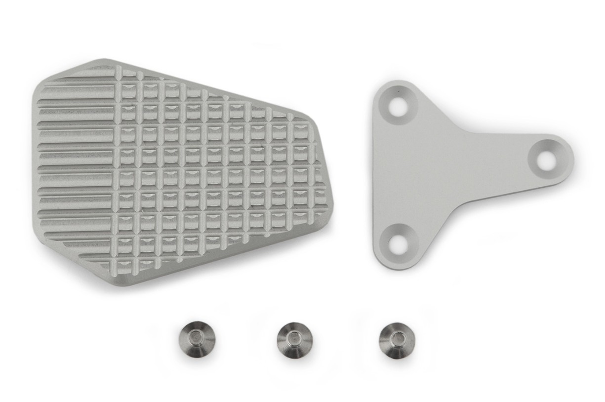 Wunderlich S 1000 XR 2020- Rempedaal vergroting zilver foto 5