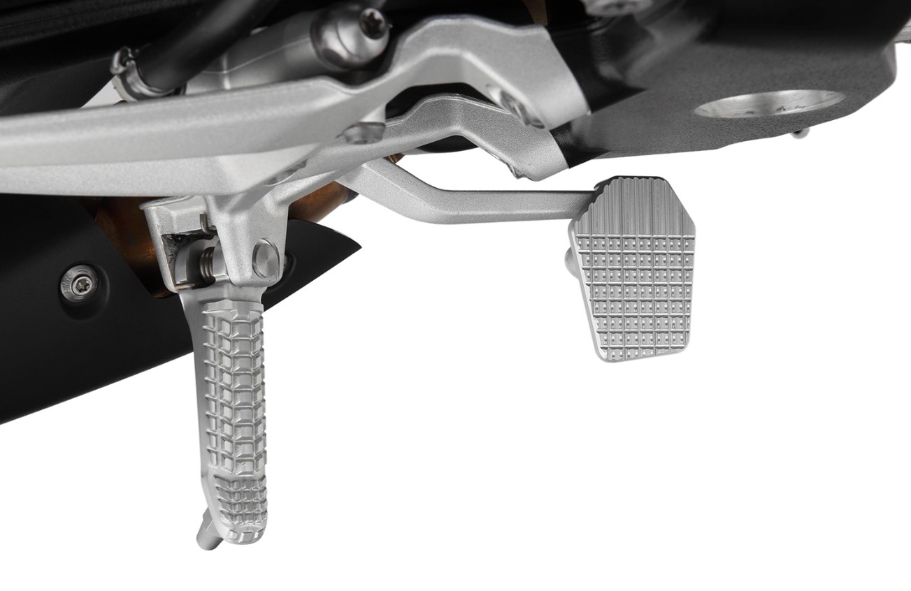Wunderlich M/S 1000 R Rempedaal vergroting zilver foto 4