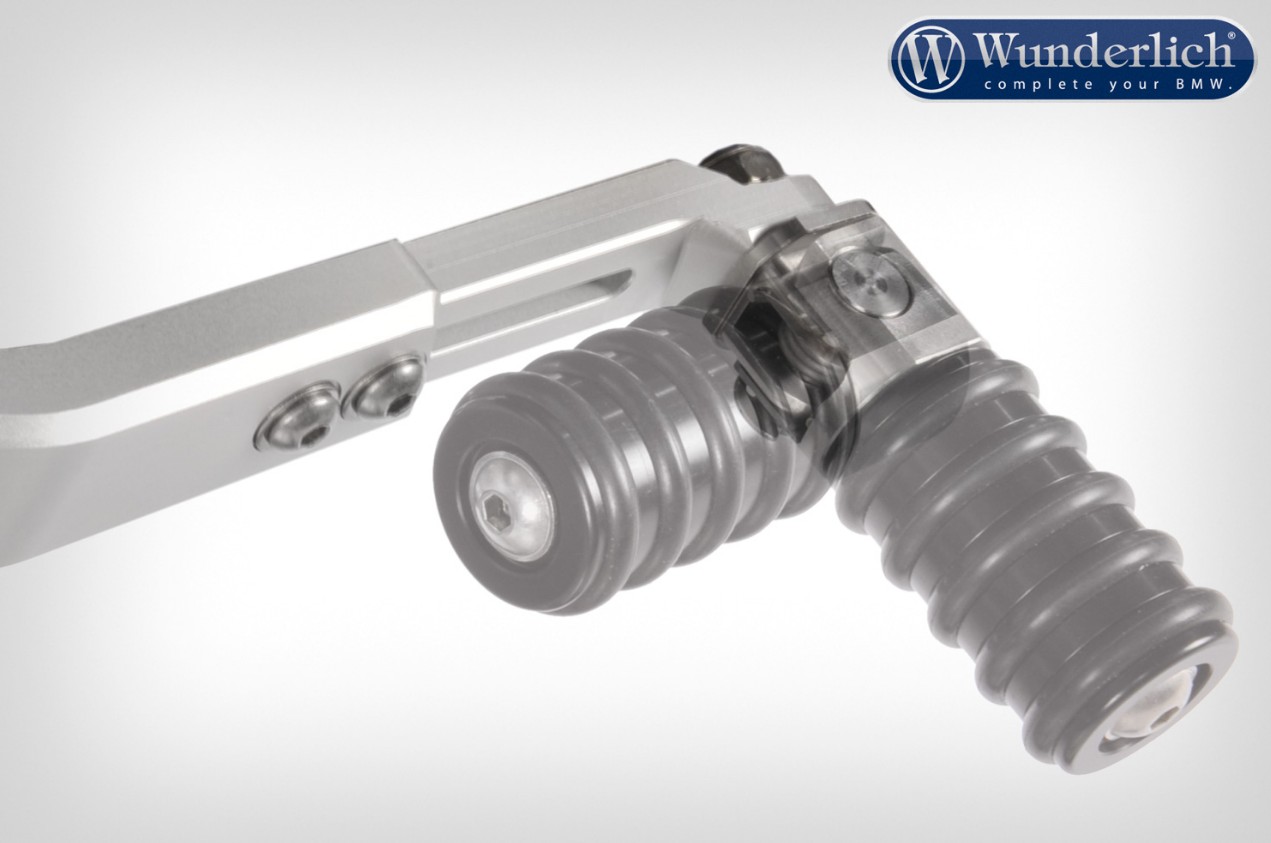 Wunderlich shifter verstelbaar »CLEVER LEVER« - zilver foto 4