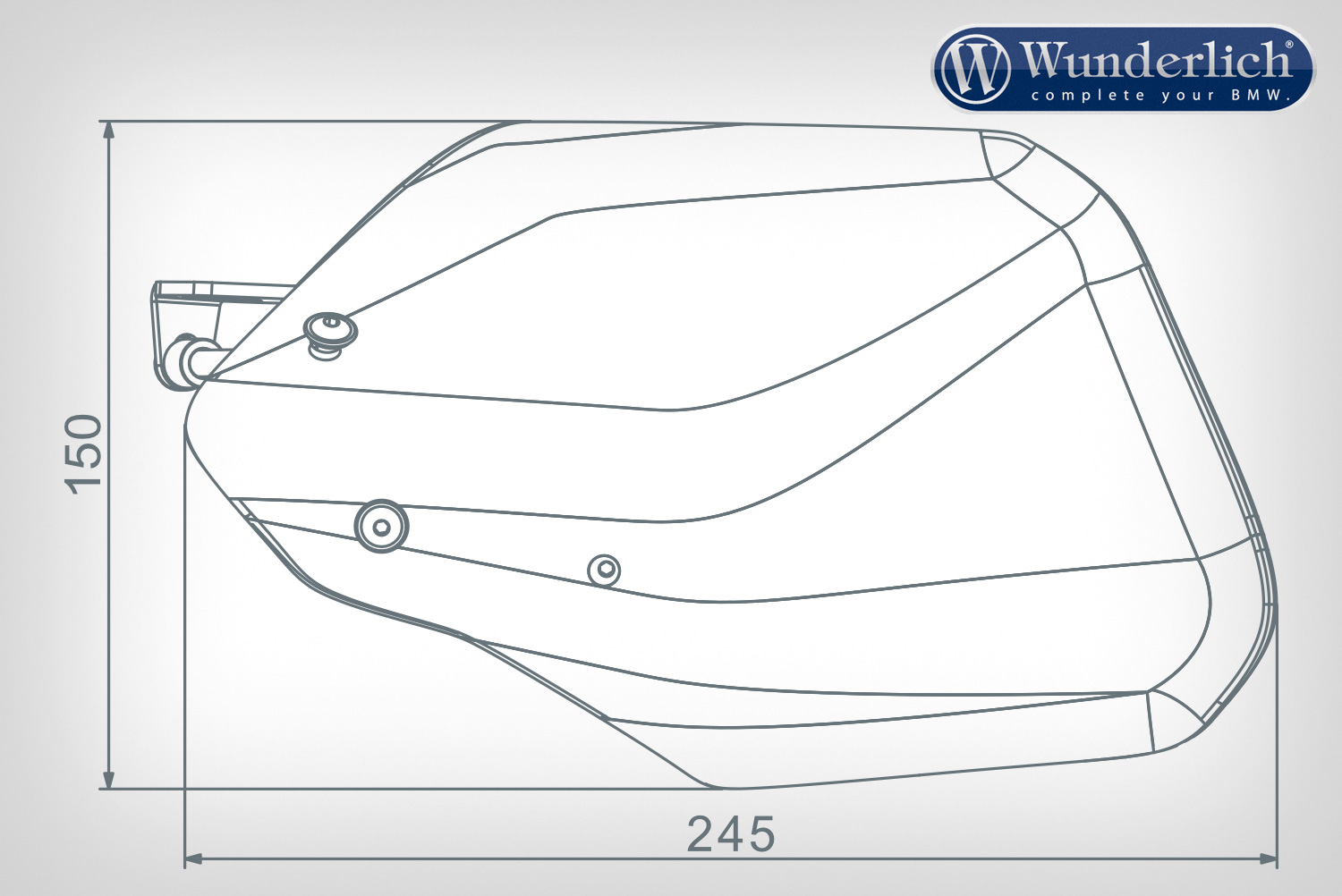 Wunderlich F/R Handbeschermers foto 11