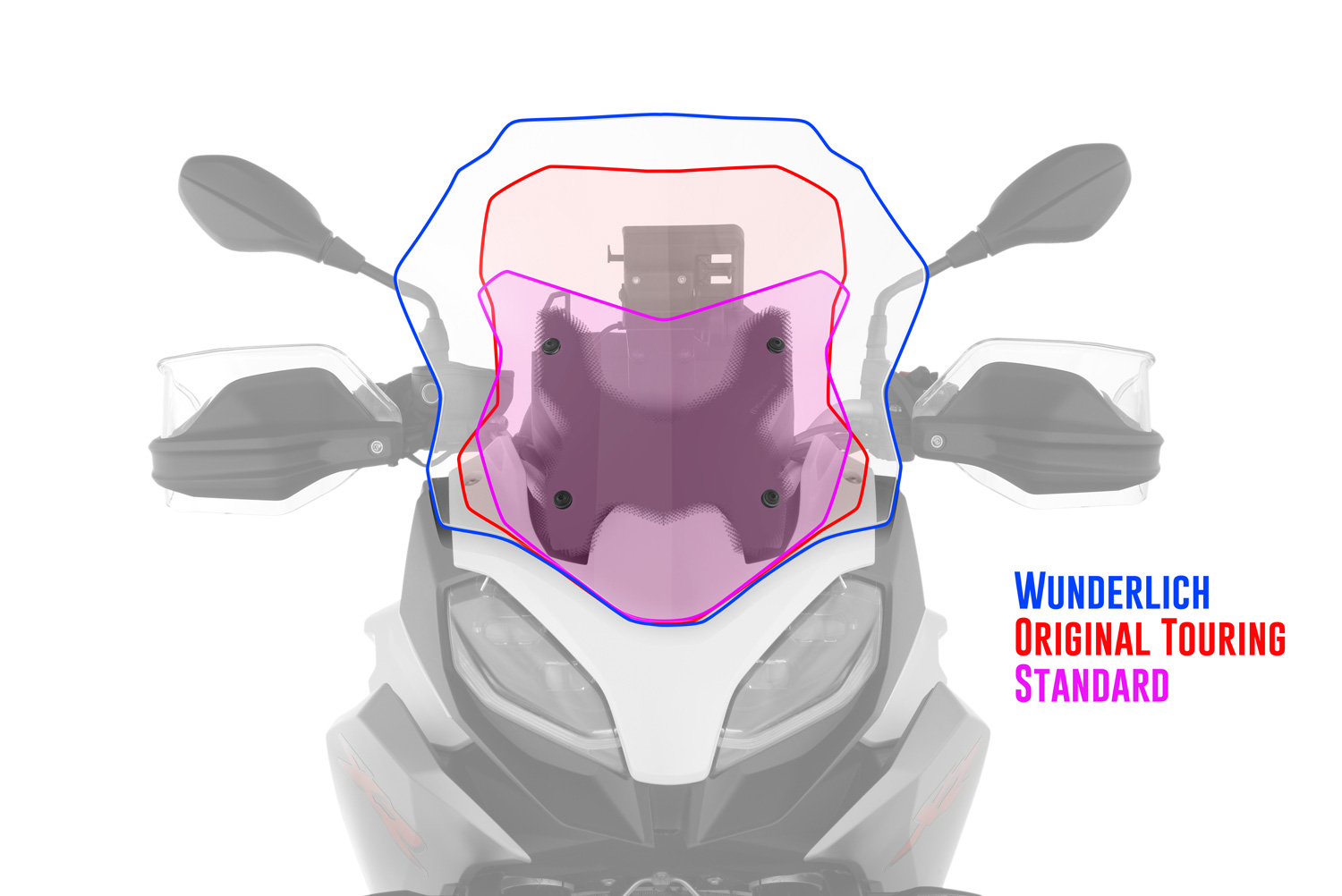 Wunderlich F 900 XR Windscherm »MARATHON« foto 4